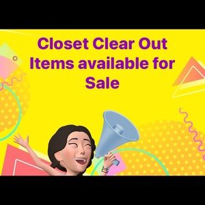 Request Poshmark Closet Clear Out Sale ❤️ 🛍